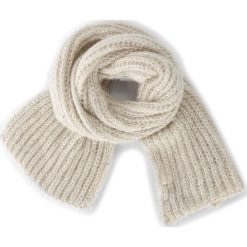 Szal LIU JO - Scarpia Mohair Paill A18253 M0300 Soia 21404. Brązowe szaliki damskie Liu Jo, z materiału. W wyprzedaży za 229,00 zł.