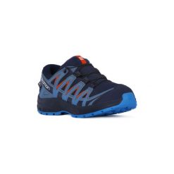 Buty Dziecko Salomon XA PRO 3D CSWP J. Niebieskie trampki chłopięce marki Salomon, bez wzorów, bez zapięcia. Za 290,99 zł.