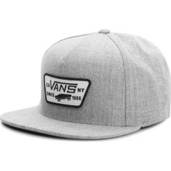 Czapka z daszkiem VANS - Full Patch Snap VN000QPUHTG Heather Grey. Szare czapki męskie marki Vans, bez wzorów, z bawełny. Za 109,00 zł.