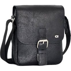 DAAG Jazzy Wanted 86 czarna torba skórzana unisex listonoszka przez ramię - czarny. Czarne torby męskie skórzane daag, ze skóry. Za 196,99 zł.