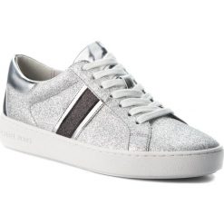 Sneakersy MICHAEL MICHAEL KORS - Keaton Stripe 43T8KTFS2D Silver/Blk. Szare półbuty damskie MICHAEL Michael Kors, ze skóry ekologicznej. W wyprzedaży za 389,00 zł.