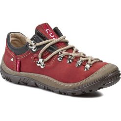 Buty zimowe damskie: Trekkingi NAGABA – 054 Czerwony