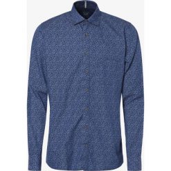 OLYMP Casual modern fit - Koszula męska, niebieski. Niebieskie koszule męskie OLYMP Casual modern fit, m, bez wzorów, z bawełny, eleganckie, bez kołnierzyka, bez rękawów. Za 199,95 zł.