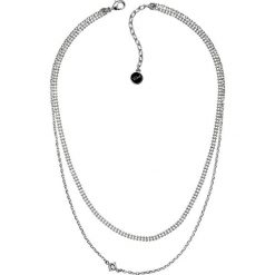 Karl Lagerfeld - Naszyjnik. Szare naszyjniki damskie KARL LAGERFELD, z kryształem, metalowe. Za 299,90 zł.