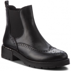 Sztyblety BALDACCINI - 1029000 Buffalo Czarny. Czarne buty zimowe damskie Baldaccini, z materiału. W wyprzedaży za 229,00 zł.
