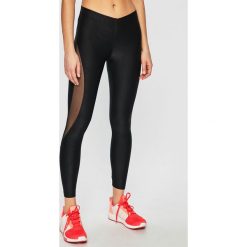 Desigual Sport - Legginsy. Czarne legginsy sportowe damskie marki Desigual Sport, s, z elastanu. Za 299,90 zł.