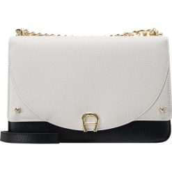 Torebki klasyczne damskie: Aigner DIADORA SHOULDER BAG CHAIN Torba na ramię schwarz/weiss