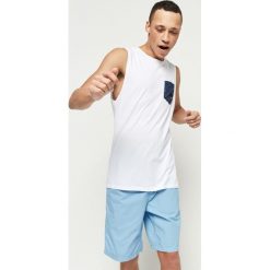 O'Neill Podkoszulek Biały. Białe podkoszulki męskie O'Neill, l, bez wzorów, z bawełny, bez rękawów. Za 119,95 zł.