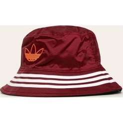 Adidas Originals - Kapelusz. Brązowe kapelusze męskie adidas Originals, bez wzorów, z bawełny. Za 119,90 zł.