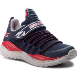 Sneakersy SKECHERS - Vector Shift 97766L/NVRD Navy/Red. Niebieskie trampki chłopięce Skechers, bez wzorów, ze skóry ekologicznej, na rzepy. Za 179,99 zł.