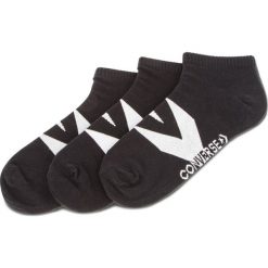 Zestaw 3 par niskich skarpet unisex CONVERSE - E748B-3010 Czarny. Czarne skarpetki damskie Converse, z elastanu. Za 39,00 zł.