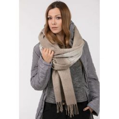 Szaliki damskie: Dwukolorowy szal melanż