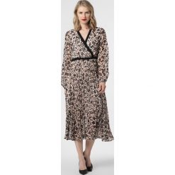 Liu Jo Collection - Sukienka damska, beżowy. Brązowe sukienki damskie Liu Jo Collection, w paski, bez kołnierzyka, bez rękawów. Za 999,95 zł.