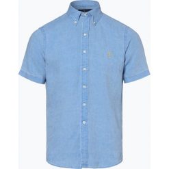 Polo Ralph Lauren - Męska koszula lniana, niebieski. Niebieskie koszule męskie Polo Ralph Lauren, s, bez wzorów, polo, bez rękawów. Za 529,95 zł.