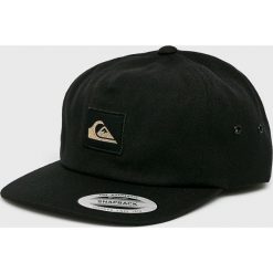 Quiksilver - Czapka. Czarne czapki męskie Quiksilver, bez wzorów, z wełny. W wyprzedaży za 99,90 zł.