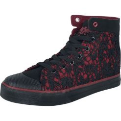 Buty do koszykówki damskie: Black Premium by EMP Walk The Line Buty sportowe czarny/czerwony