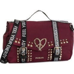 Torebka DESIGUAL - 19WAXA49 3099. Czerwone torebki klasyczne damskie Desigual, bez wzorów, z materiału, klasyczne, bez dodatków. Za 349,00 zł.