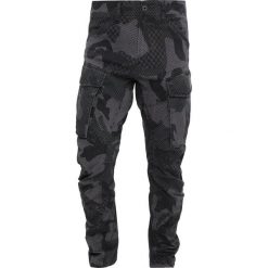 GStar ROVIC QANE 3D TAPERED Bojówki dk black/night ao. Czarne spodnie męskie marki G-Star, m, bez wzorów, z elastanu. Za 469,00 zł.
