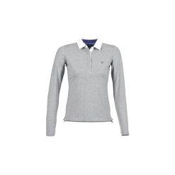 Koszule nocne i halki: Koszulki polo z długim rękawem Gant SOLID JERSEY RUGGER