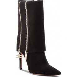 Kozaki ELISABETTA FRANCHI - SA-39S-87E2-V630 Nero 110. Czarne bez kategorii marki Elisabetta Franchi, z nubiku, na obcasie. Za 3199,00 zł.