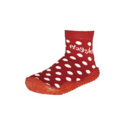 Playshoes Buty do wody Punkty, czerwony - Gr.Moda (6 - 24 miesięcy ). Czerwone buciki niemowlęce marki Playshoes, z elastanu. Za 39,00 zł.