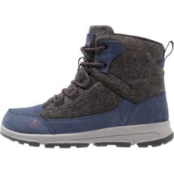 Vaude UBN KIRUNA MID CPX Śniegowce eclipse. Niebieskie kozaki dziewczęce Vaude, ze skóry. W wyprzedaży za 199,50 zł.