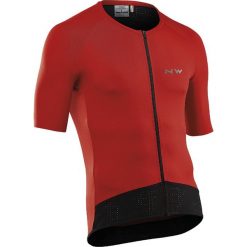 Northwave koszulka rowerowa męska ESSENCE RED. Czerwone koszulki męskie Northwave, m, bez wzorów, bez kołnierzyka, bez rękawów, rowerowe. Za 180,00 zł.