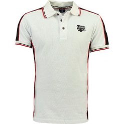 Koszulka polo w kolorze białym. Białe koszulki męskie Stone Goose, m, bez wzorów, z bawełny, bez rękawów. W wyprzedaży za 98,95 zł.