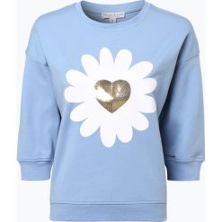 Bluzy damskie: Marie Lund – Damska bluza nierozpinana, niebieski