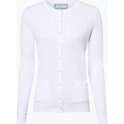Marie Lund - Kardigan damski, biały. Białe swetry damskie Marie Lund, xl, bez wzorów, z bawełny. Za 59,95 zł.