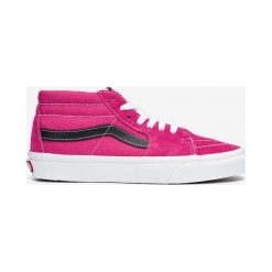 Vans Sk8-Mid Tenisówki Różowy. Różowe trampki i tenisówki damskie Vans, bez wzorów, ze skóry, bez zapięcia. Za 376,95 zł.