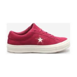 Converse One Star Tenisówki Czerwony. Czerwone trampki i tenisówki damskie Converse, bez wzorów, z materiału, bez zapięcia. Za 412,95 zł.