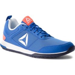 Buty Reebok - Ctx Tr Fb CN2667 Blue/Red/Wht/Navy. Niebieskie buty sportowe męskie Reebok, z tworzywa sztucznego, bez zapięcia, na fitness i siłownię. W wyprzedaży za 189,00 zł.