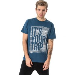 4f Koszulka męska H4L18-TSM012 niebieska r. XL. Niebieskie koszulki sportowe męskie 4f, l. Za 36,00 zł.