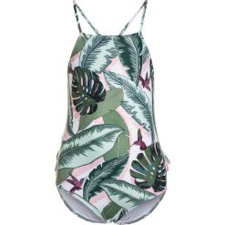 Stroje jednoczęściowe dziewczęce: Seafolly RUCHED NECK TANK Kostium kąpielowy green