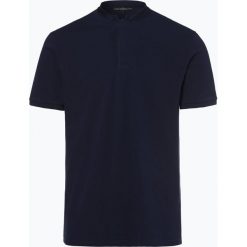 Drykorn - T-shirt męski, niebieski. Niebieskie t-shirty męskie DRYKORN, m, bez wzorów, eleganckie, ze stójką. Za 299,95 zł.