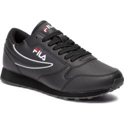 Sneakersy FILA - Orbit Low 1010263.12V Black/Black. Czarne sneakersy męskie Fila. W wyprzedaży za 179,00 zł.
