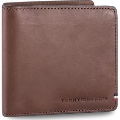 Portfele męskie: Duży Portfel Męski TOMMY HILFIGER – Th Burnished Cc & Back Coin Zip AM0AM02658 254