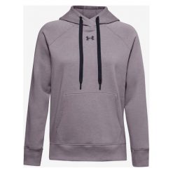 Under Armour Rival Bluza Fioletowy. Fioletowe bluzy damskie Under Armour, s, bez wzorów, z bawełny, bez rękawów, bez kaptura. Za 206,95 zł.