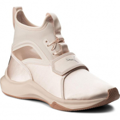 Buty PUMA - Phenom Satin EP Wn's 190519 02 Pearl/Pearl. Czerwone buty do fitnessu damskie Puma, z materiału. W wyprzedaży za 289,00 zł.
