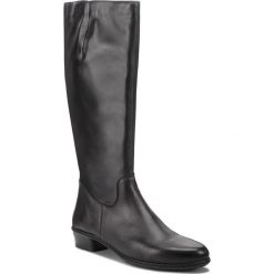 Kozaki RIEKER - Y0796-00 Schwarz. Czarne buty zimowe damskie marki Rieker, z materiału. Za 329,00 zł.