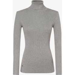 Lauren Ralph Lauren - Damska koszulka z długim rękawem, szary. Szare koszulki damskie Lauren Ralph Lauren, xl, bez wzorów, z bawełny, eleganckie, z golfem, z długim rękawem. Za 299,95 zł.