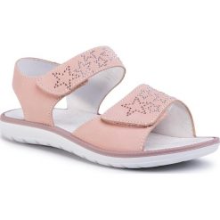 Sandały PRIMIGI - 5385522 D Skin. Różowe sandały dziewczęce Primigi, ze skóry, bez zapięcia. W wyprzedaży za 199,00 zł.