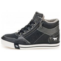 Mustang Trampki Damskie 40 Ciemnoszare. Czarne tenisówki damskie Mustang. Za 267,00 zł.