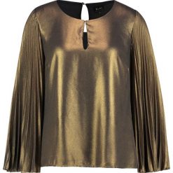 Bluzki damskie: Bardot GOLD PLEAT TOP Bluzka gold