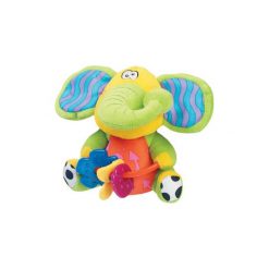 Playgro Zany Zoo - Słonik z gryzakami. Białe przytulanki i maskotki Rotho Babydesign. Za 35,00 zł.