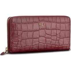 Portfele damskie: Duży Portfel Damski LAUREN RALPH LAUREN – Zip Wallet 432686692003 Red