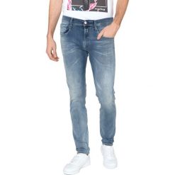 Replay Anbass Dżinsy Niebieski. Niebieskie jeansy męskie Replay, bez wzorów. Za 826,95 zł.