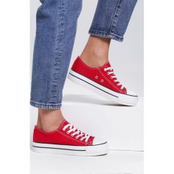 Czerwone Trampki Ghosts. Czerwone trampki i tenisówki damskie Inny, bez wzorów, na sznurówki. Za 59,99 zł.