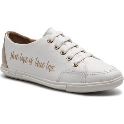 Sneakersy KAZAR - Amelia 38049-01-01 White. Białe półbuty damskie Kazar, ze skóry. Za 399,00 zł.
